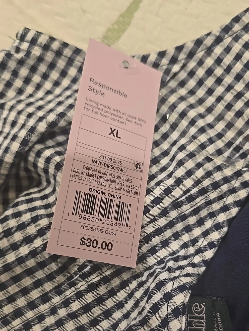 New Gingham Dress